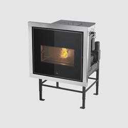 Pellet Fire Place 160s Glass 3